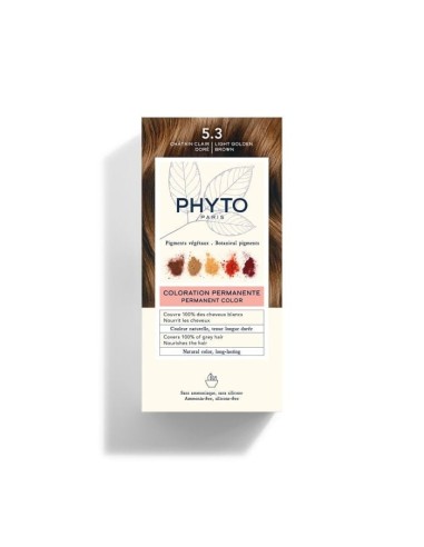 COLOR KIT 5,3 CASTANO CHIATO DORATO 1 LATTE 50 ML + 1 CREMA 50 ML + 1 MASCHERA 12 ML
