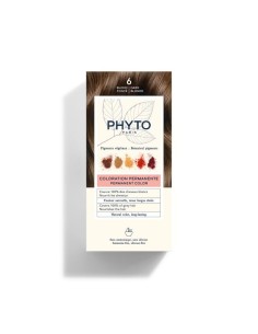 COLOR KIT 6 BIONDO SCURO LATTE RIVELATORE 50 ML + CREMA COLORANTE 50 ML + MASCHERA PROTETTIVA COLORE 12 ML + GUANTI