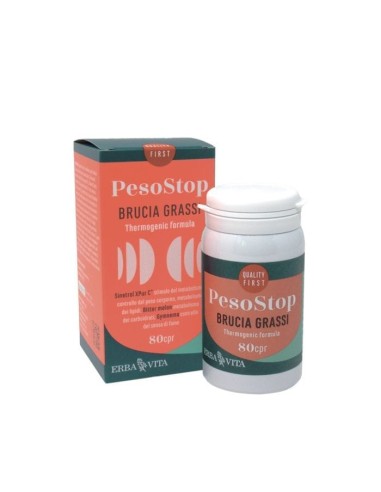 PESO STOP BRUCIA GRASSI 80 COMPRESSE