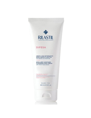 RILASTIL DIFESA CREMA VISO DETERGENTE EMOLLIENTE E LENITIVA 200 ML