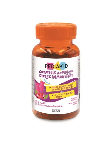 PEDIAKID DIFESE IMMUNITARIE 60 ORSETTI GOMMOSI