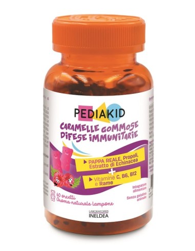 PEDIAKID DIFESE IMMUNITARIE 60 ORSETTI GOMMOSI