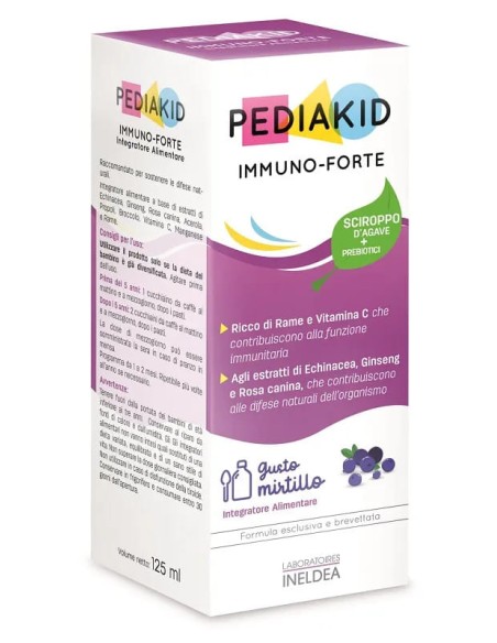 PEDIAKID IMMUNO FORTE SCIROPPO 125 ML