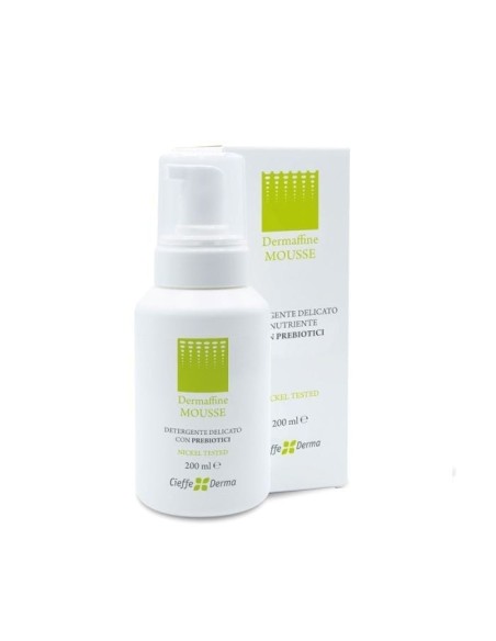 DERMAFFINE MOUSSE DETERGENTE DELICATO E NUTRIENTE CON PREBIOTICI 200 ML