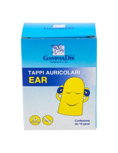 TAPPO AURICOLARE EAR GOMMAPIUMA 10 PEZZI GAMMADIS