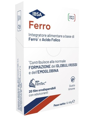 FERRO IBSA 20 FILM ORODISPERSIBILI