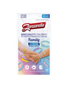 ZANZARELLA BRACCIALETTI FAMILY 25 PEZZI