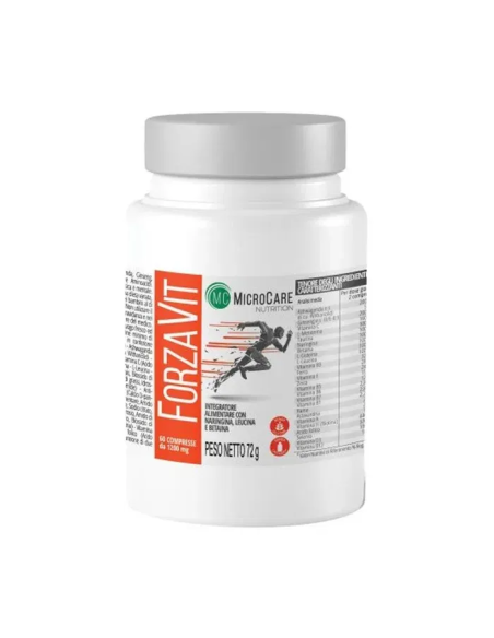 MICROCARE NUTRITION FORZA VIT 60 COMPRESSE