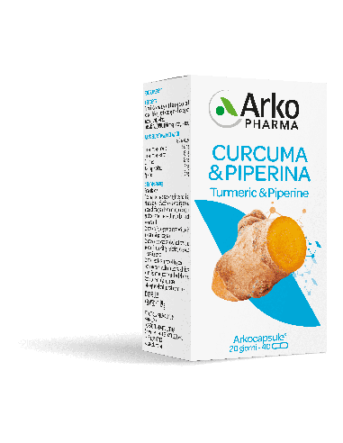 ARKOCPS CURCUMA + PIPERINA 40 CAPSULE