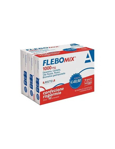 FLEBOMIX 1000 MG 90 COMPRESSE TRI-PACK