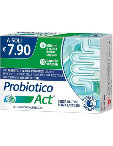 PROBIOTICO ACT 15 CAPSULE VEGETALI