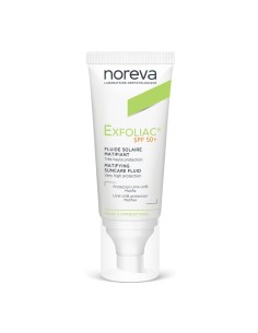 EXFOLIAC FLUIDE SOLAIRE MATIFIANT SPF50+ 40 ML