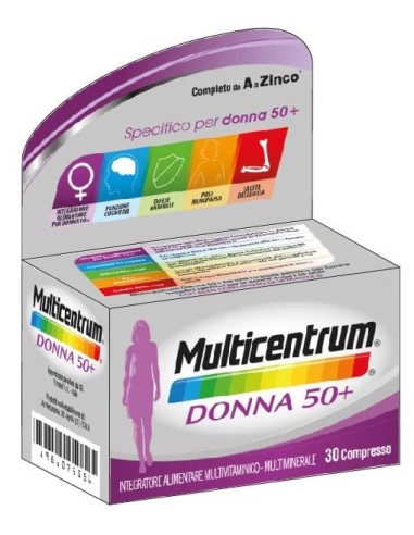 FARMED MULTICENTRUM DONNA 50+ 30 COMPRESSE