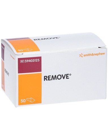 SALVIETTE IMBEVUTE DI SOLVENTE PER LA RIMOZIONE DELLE BENDE E DELLE MEDICAZIONI ADESIVE PROVOX REMOVE 50 PEZZI