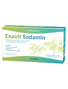 ENAVIT SUDAMIN 10 BUSTINE POLVERE DA 5 G + 10 BUSTINE GEL DA 5 ML