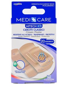 CEROTTO MEDICARE CLASSICI 3D ASSORTITI 20 PEZZI