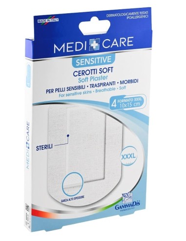 CEROTTO MEDICARE STERILI TNT 10X15 4 PEZZI