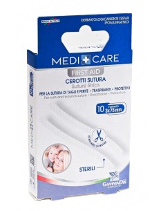 CEROTTO MEDICARE SUTURA STERILI 10 PEZZI