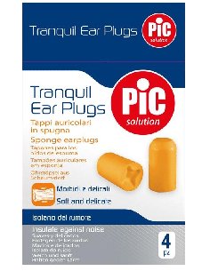 TAPPI AURICOLARI TRANQUIL IN SPUGNA 4 PEZZI