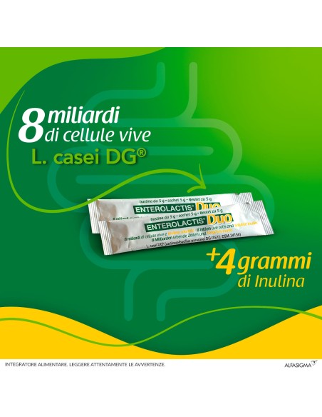 ENTEROLACTIS DUO INULINA 20 BUSTINE 5 G