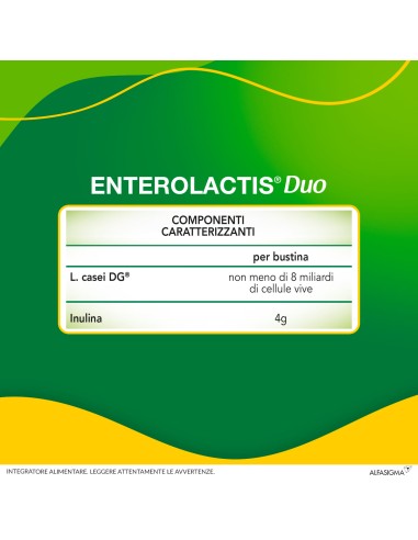 ENTEROLACTIS DUO INULINA 20 BUSTINE 5 G