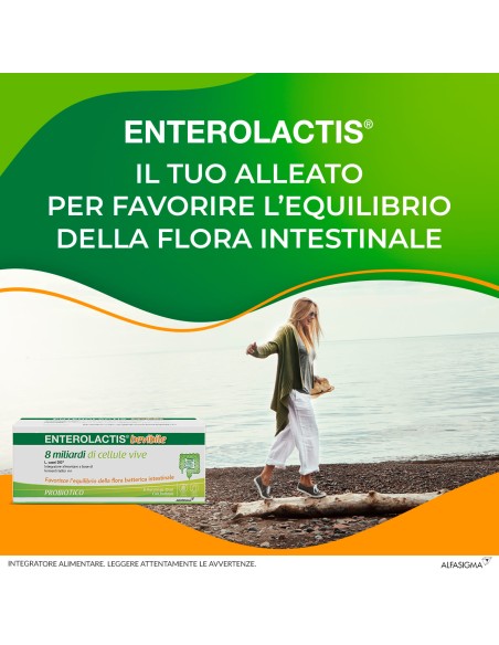 ENTEROLACTIS BEVIBILE 6 FLACONCINI X 10 ML