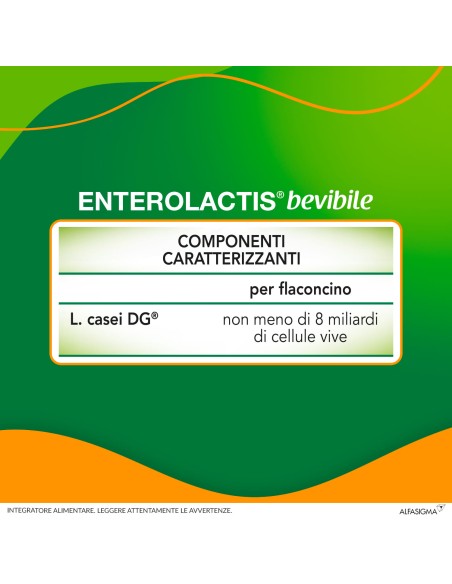 ENTEROLACTIS BEVIBILE 6 FLACONCINI X 10 ML