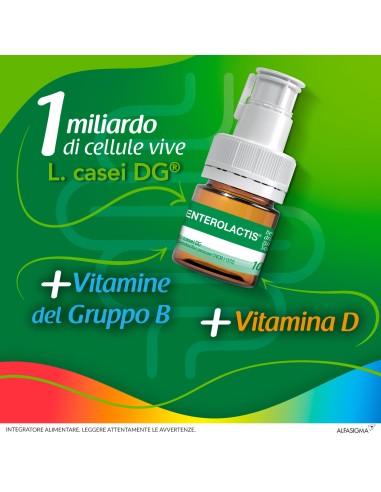 ENTEROLACTIS BAMBINI BEVIBILE 12 FLACONI DA 10 ML