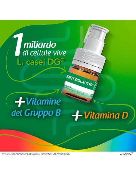 ENTEROLACTIS BAMBINI BEVIBILE 12 FLACONI DA 10 ML