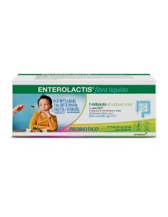 ENTEROLACTIS FIBRA LIQUIDA 12 FLACONCINI DA 10 ML