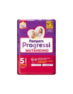 PAMPERS PROGRESSI MUTANDINA JUNIOR 17 PEZZI