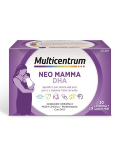 MULTICENTRUM NEO MAMMA DHA 30 COMPRESSE + 30 CAPSULE MOLLI
