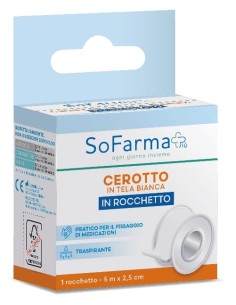 ROCCHETTO TELA M 5X2,5 CM SOFARMAPIU'