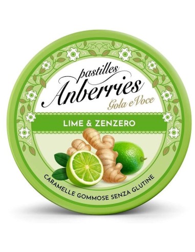 ANBERRIES LIME & ZENZERO 50 G