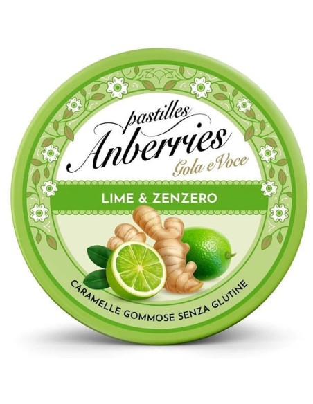 ANBERRIES LIME & ZENZERO 50 G