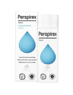 PERSPIREX HAND ANTIPERSPIRANT LOTION LOZIONE ANTITRASPIRANTE MANI 100 ML