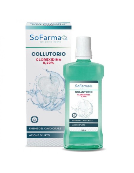 COLLUTORIO CLOREXIDINA 0,20% 200 ML SOFARMAPIU'
