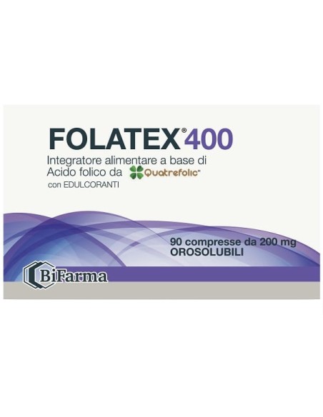 FOLATEX 400 90 COMPRESSE