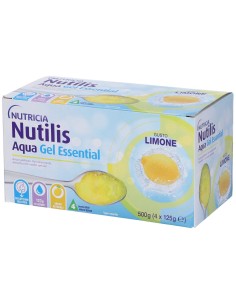 NUTILIS AQUA GEL LIMONE 4 PEZZI DA 125 G