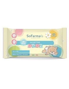 SALVIETTINE BABY CAMOMILLA 20 PEZZI SOFARMAPIU'