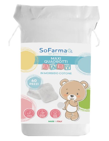 QUADROTTI BABY 60 PEZZI SOFARMAPIU'