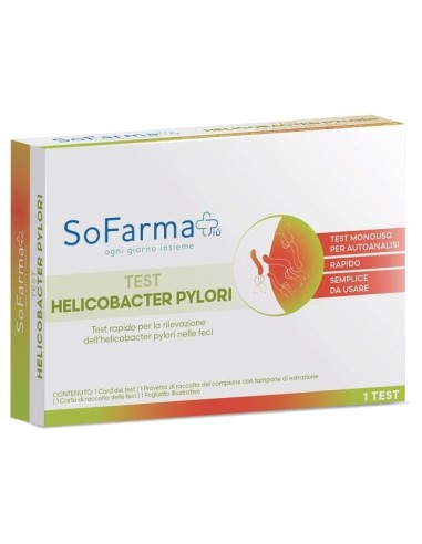 TEST AUTODIAGNOSTICO HELICOBACTER PYLORI SOFARMAPIU'