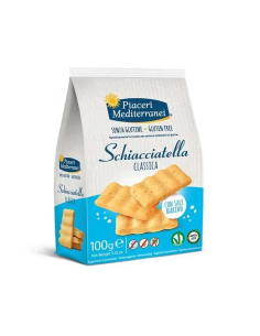 PIACERI MEDITERRANEI SCHIACCIATELLA CLASSICA 100 G