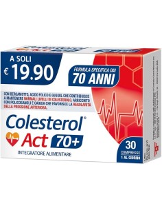 COLESTEROL ACT 70+ 30 COMPRESSE