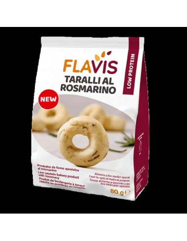FLAVIS TARALLI ROSMARINO 80 G