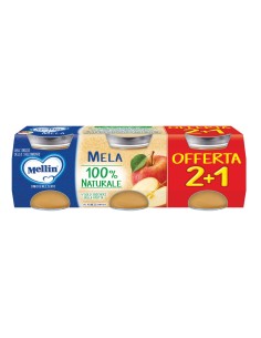MELLIN OMOGENEIZZATO MELA 3PZ DA 100 G