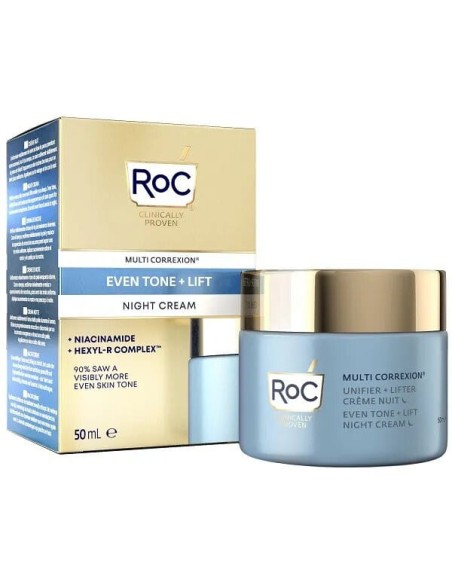 ROC MULTI CORREXION EVEN TONE + LIFT NIGHT CREAM 50 ML