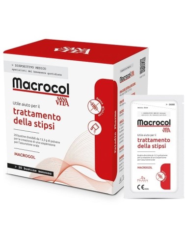 SANAVITA MACROCOL PLUS 20 BUSTINE DA 13,81 G