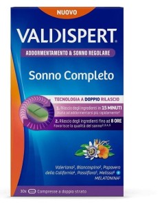 VALDISPERT SONNO COMPLETO 30 COMPRESSE A DOPPIO STRATO