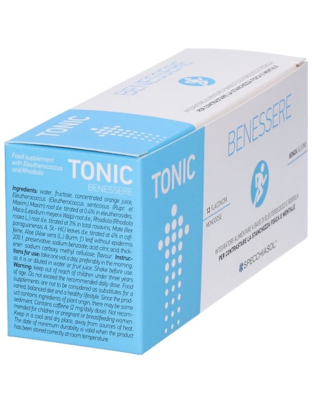 TONIC BENESSERE 12 FLACONCINI DA 10 ML